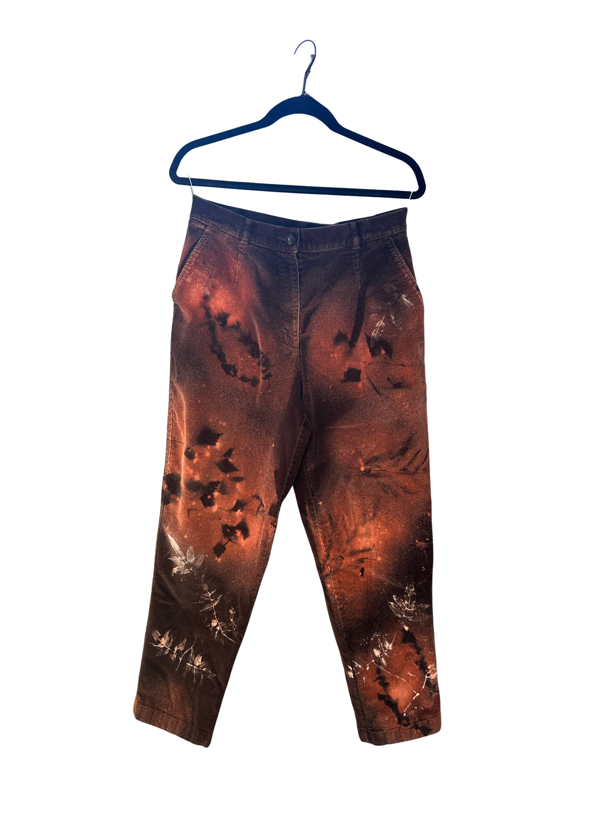 size 12 corduroy bleached pants
