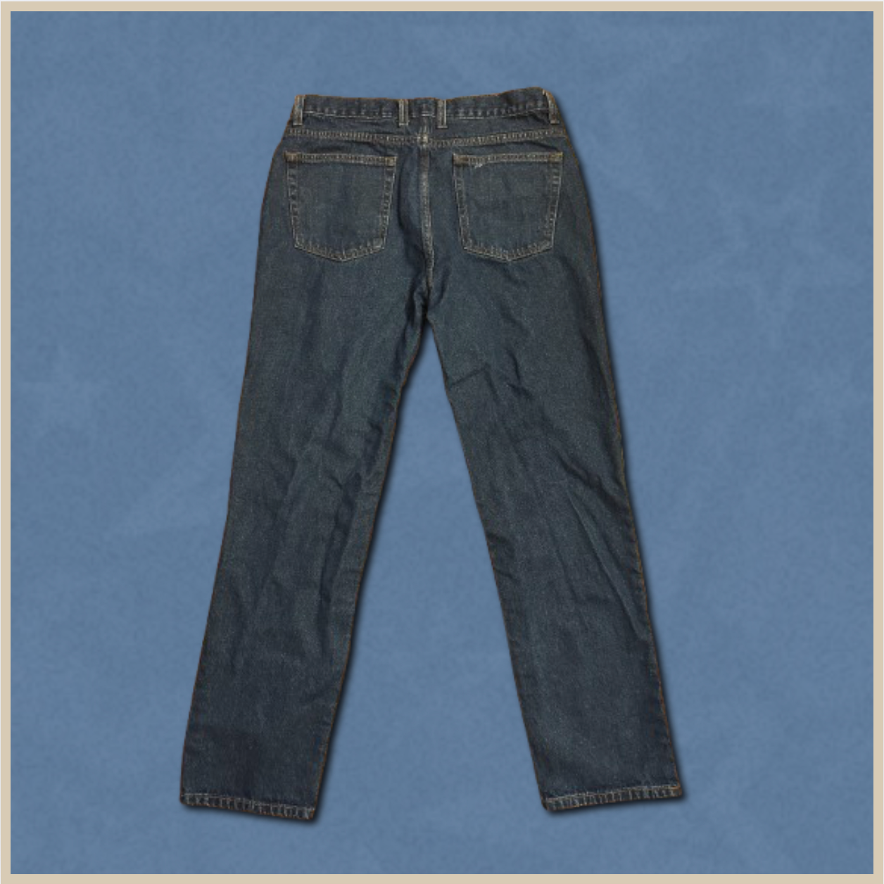 darkwash blue jeans