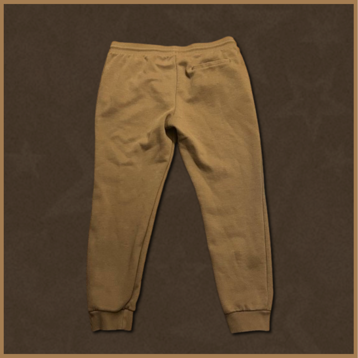 warm brown joggers