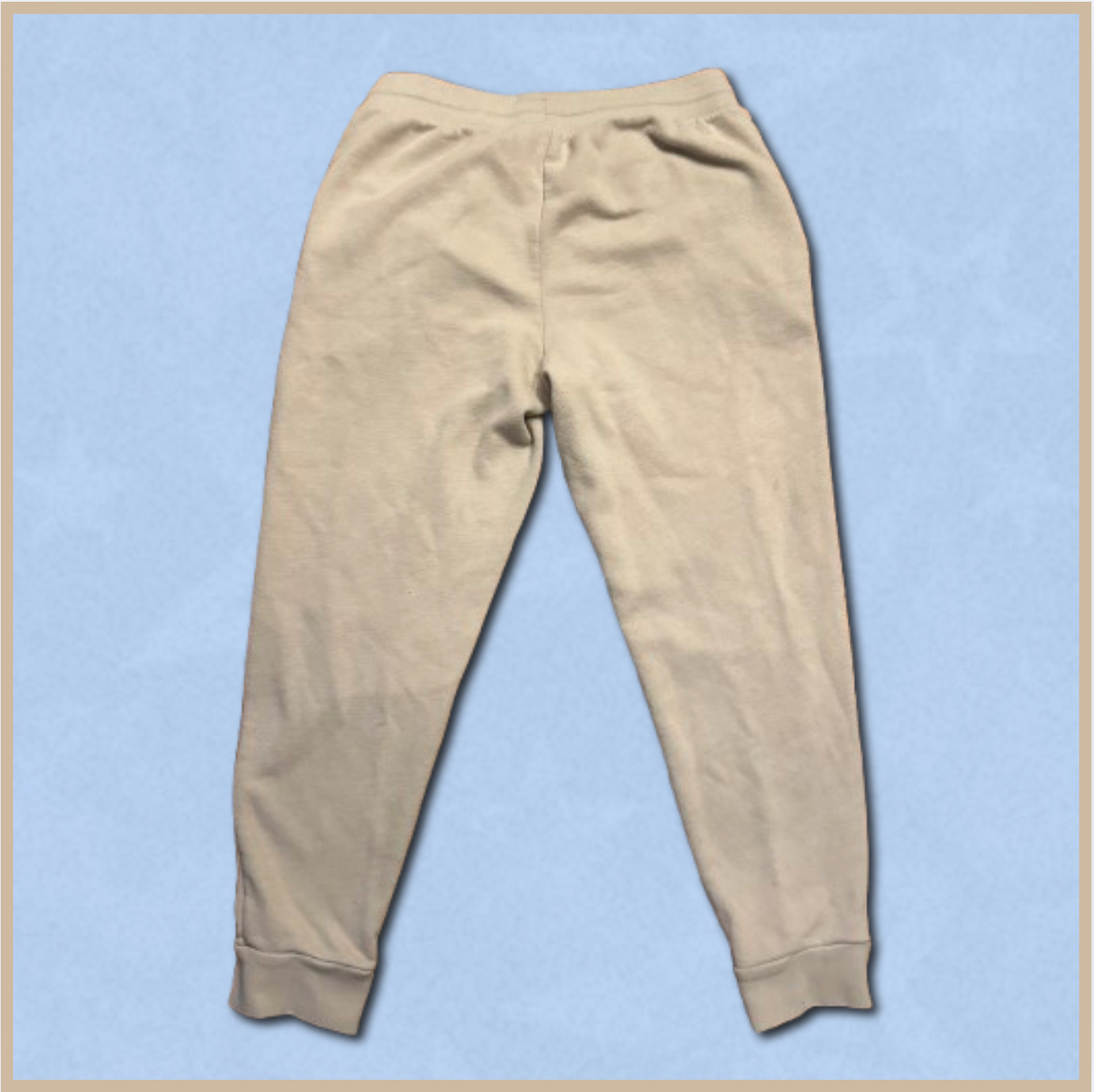 lighter beige joggers