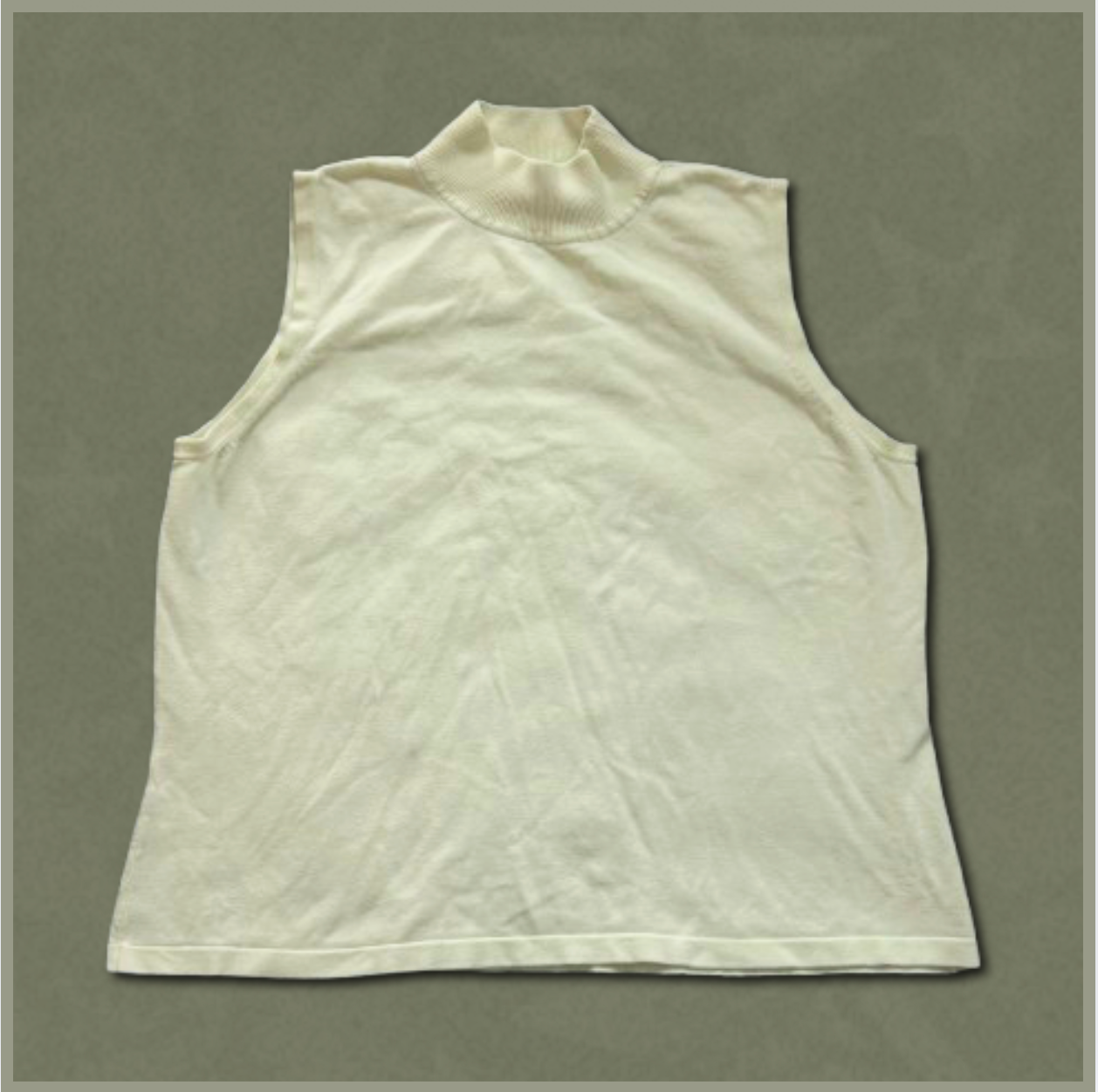pale green sweater vest