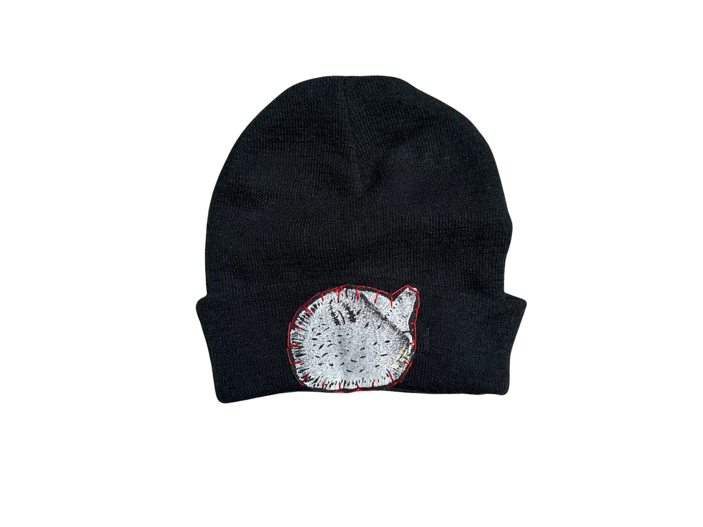 black beanie with nudibranch