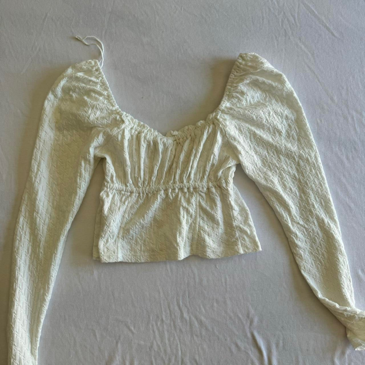 White Milkmaid Top