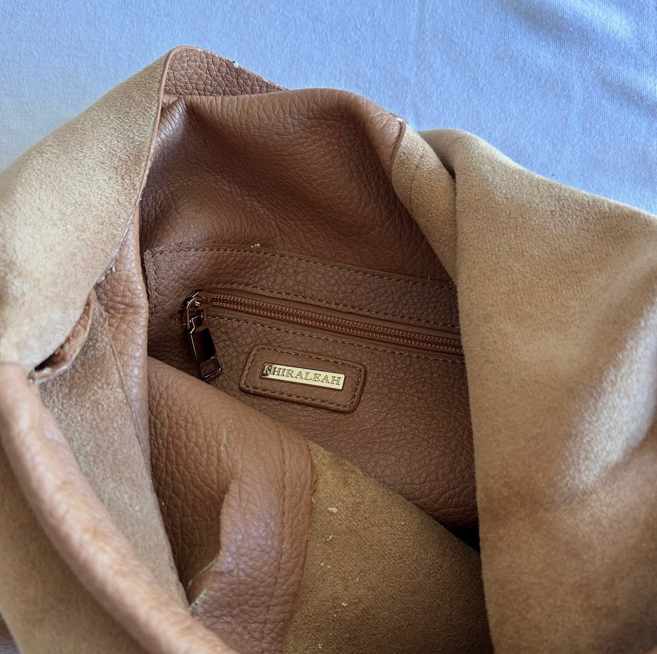 Suede Slouch Purse