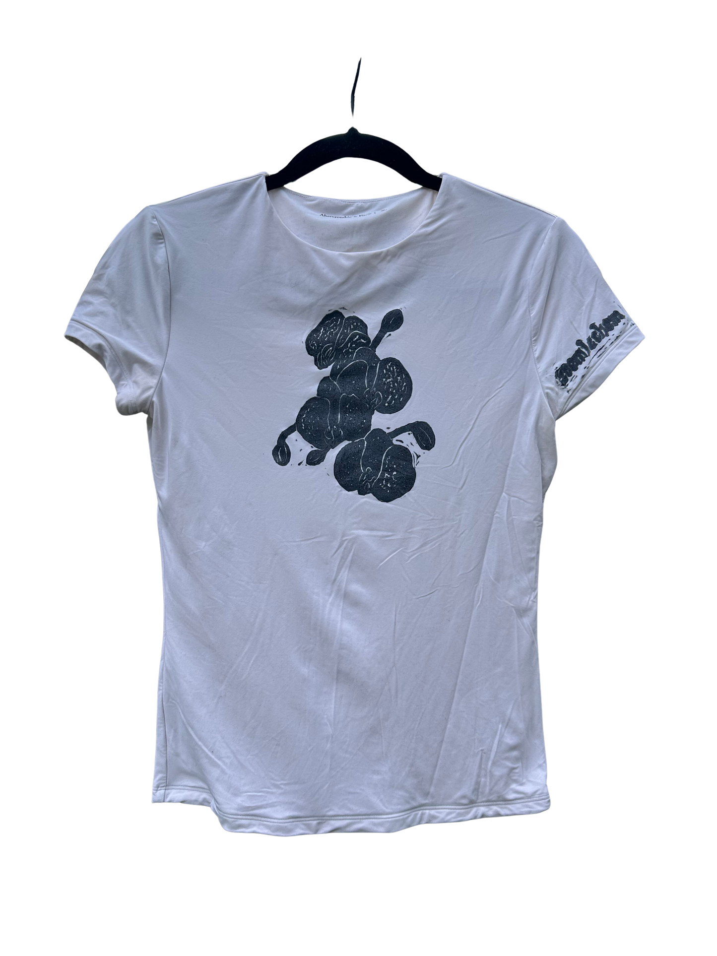 white abercrombie & fitch short sleeve