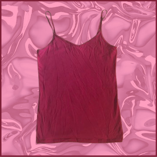 magenta tank top