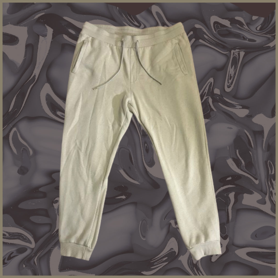 beige jogger pants