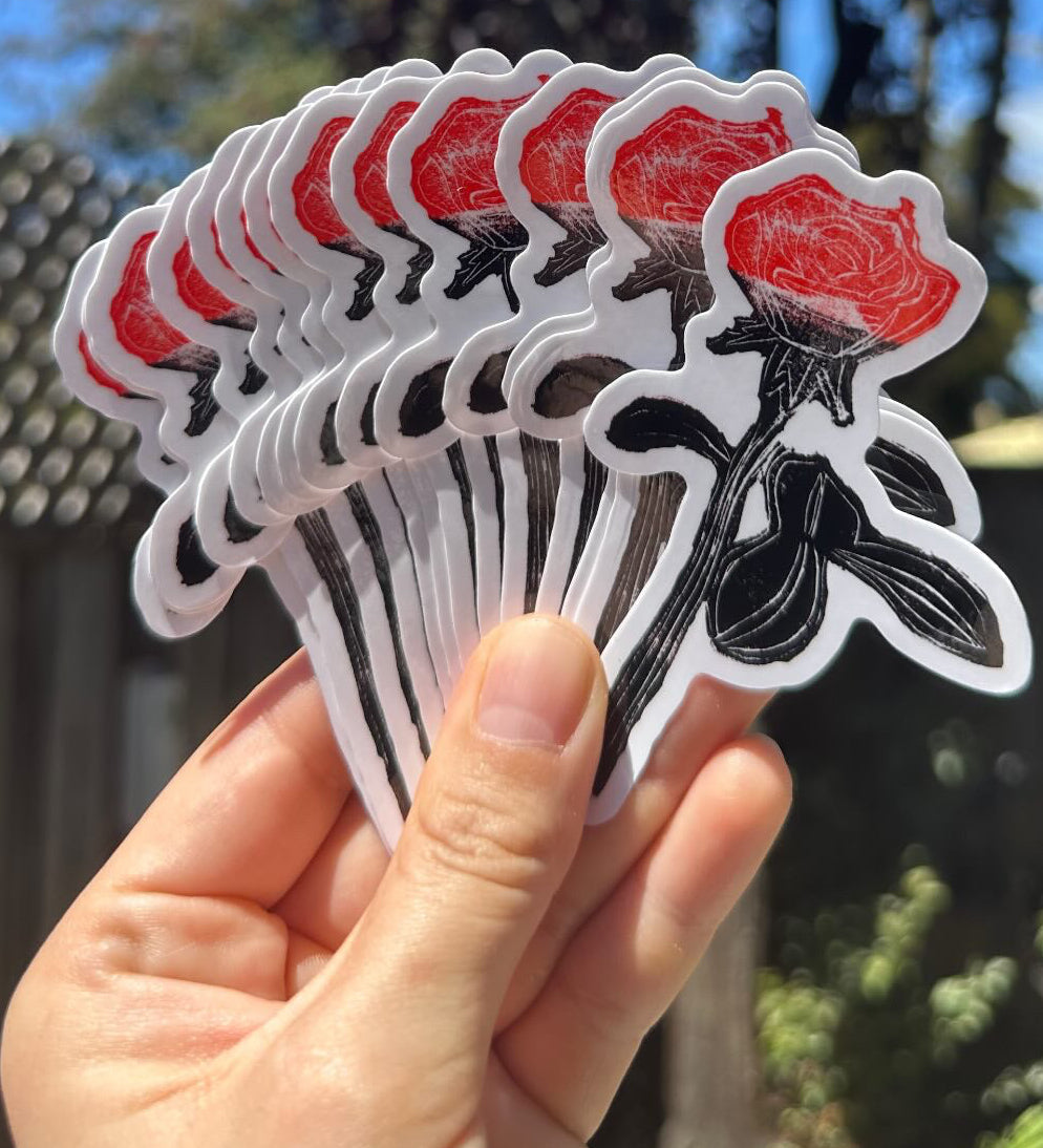 rose sticker