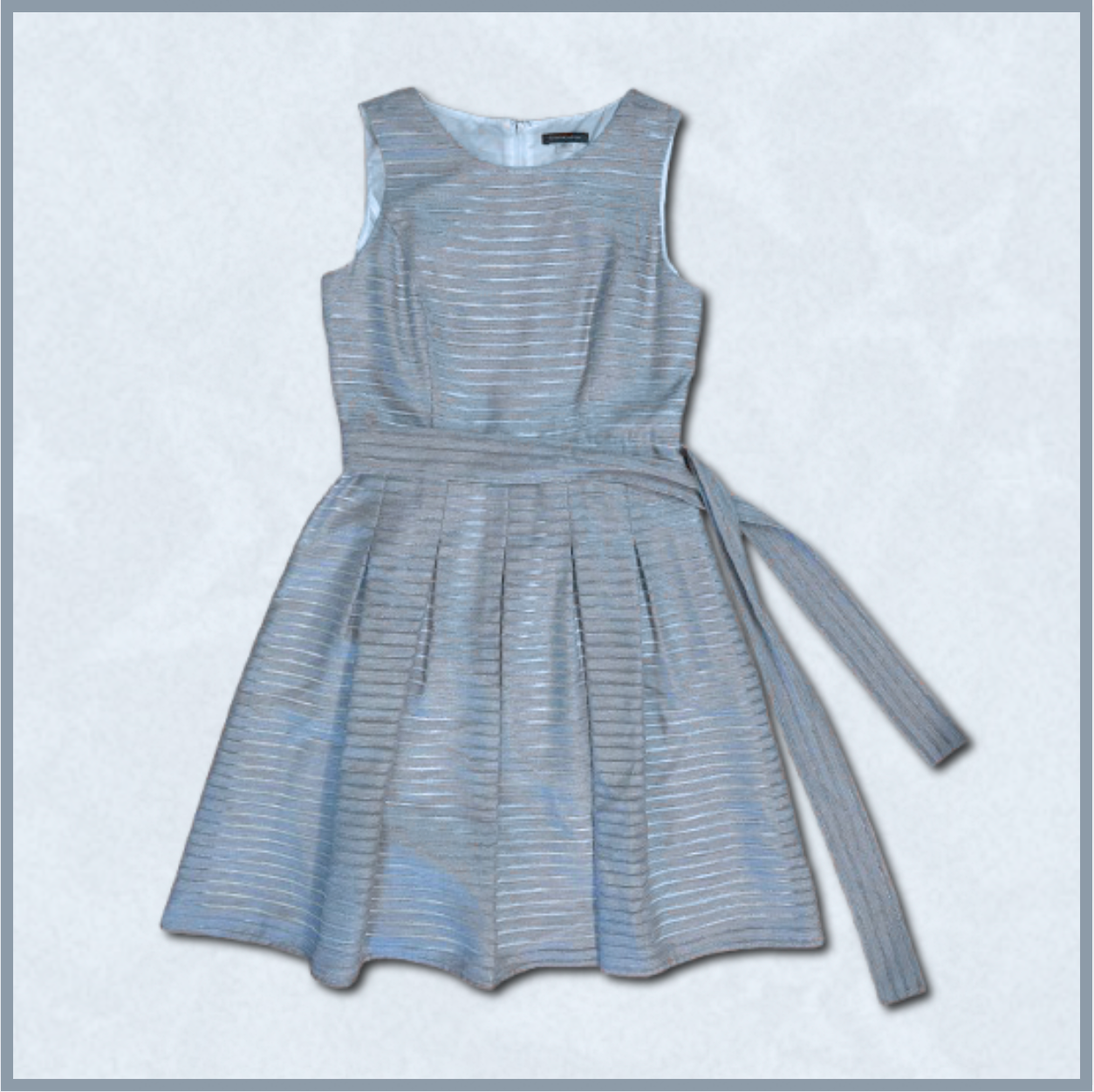 blue striped tommy hilfiger dress