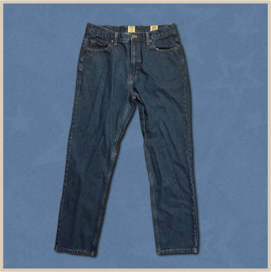 darkwash blue jeans
