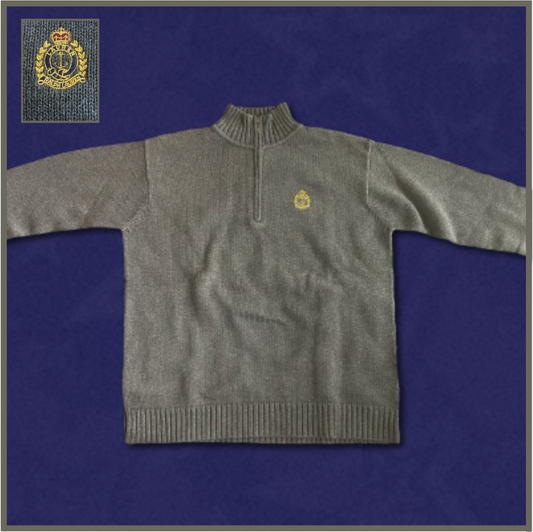 dark gray ralph lauren sweater