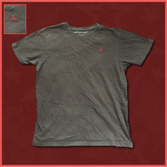 black "A87" tee