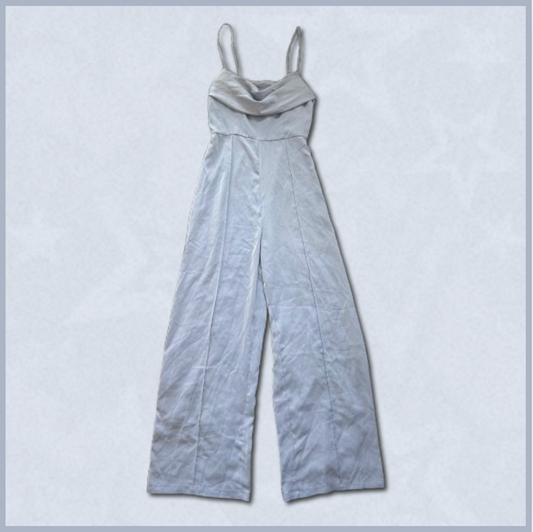 grayish blue romper