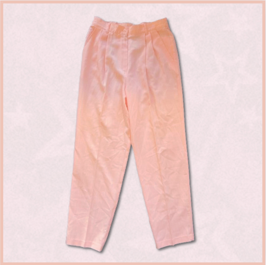 light pink business pants