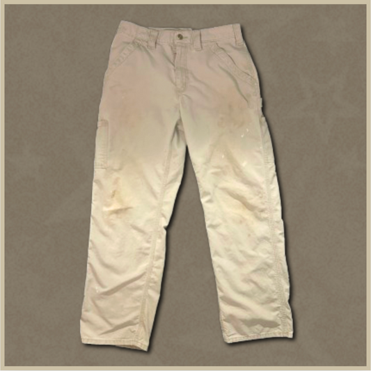 pale beige cargo pants
