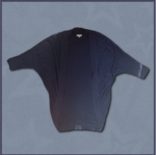 dark navy longer cardigan