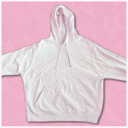 light pink nike hoodie
