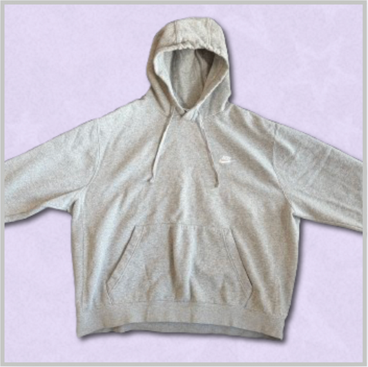 gray nike hoodie