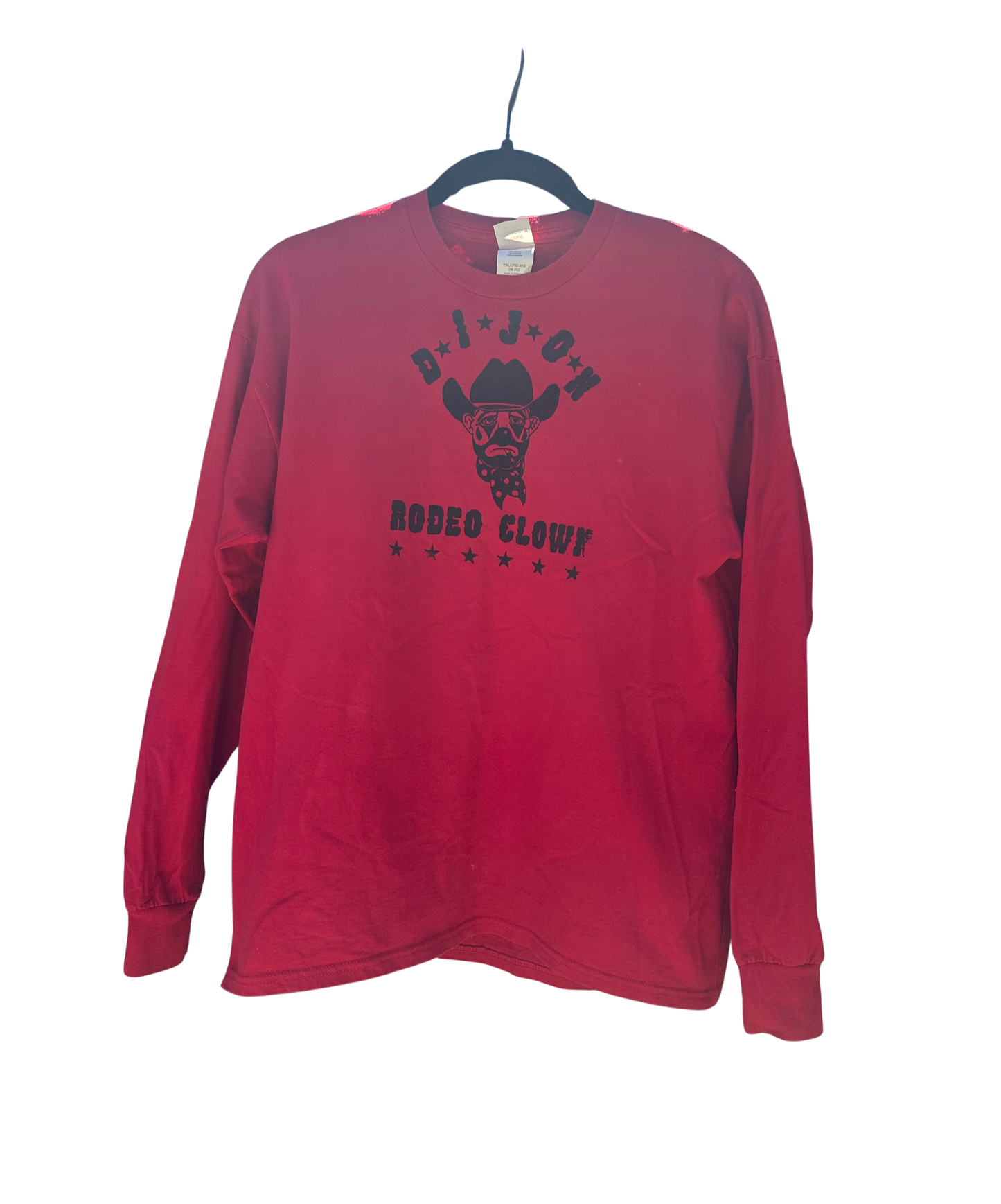 rodeo clown - hanes long sleeve