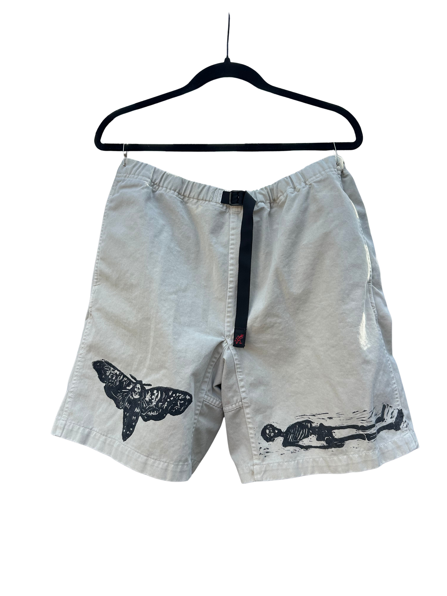 gramicci khaki shorts