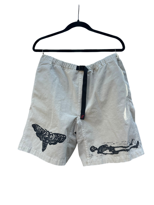 gramicci khaki shorts