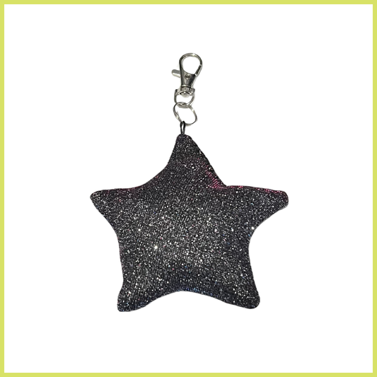 Holo Glitter Bag Charm