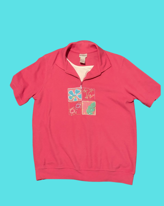 Tropical Zip Up