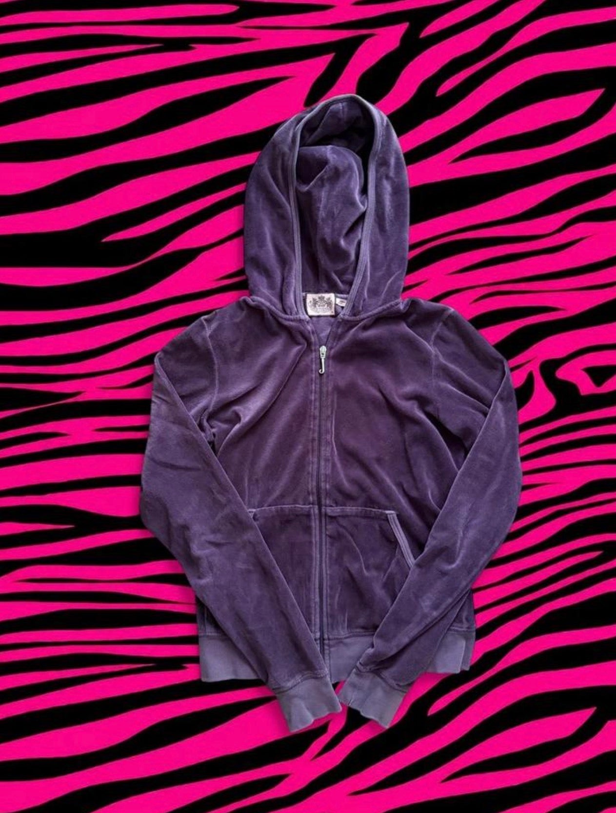 Y2K Purple Juicy Couture Jacket Size Medium