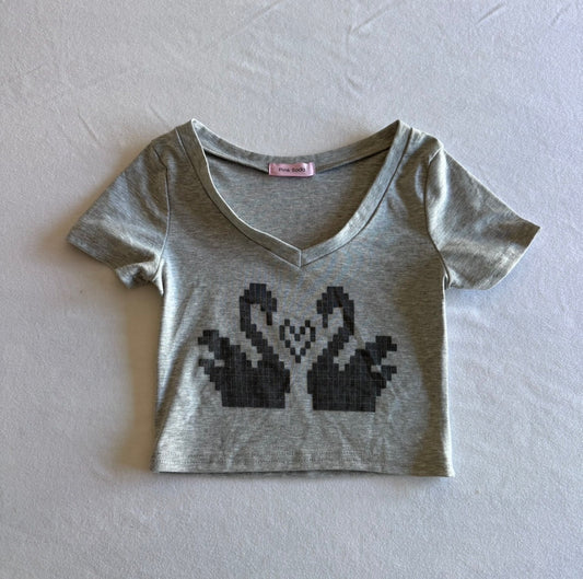 Gray Swan Textile Style Top