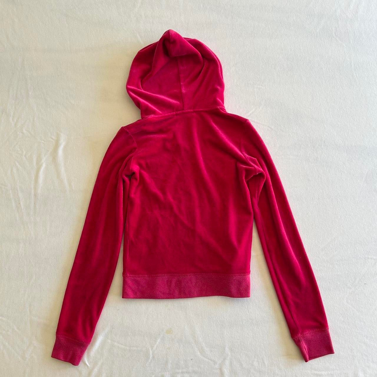 Pink Juicy Couture Velour Zip Up Jacket
