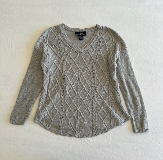 Gray Knit Sweater