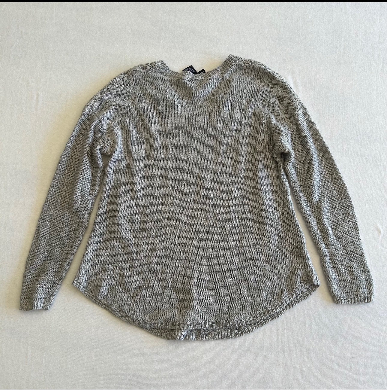 Gray Knit Sweater