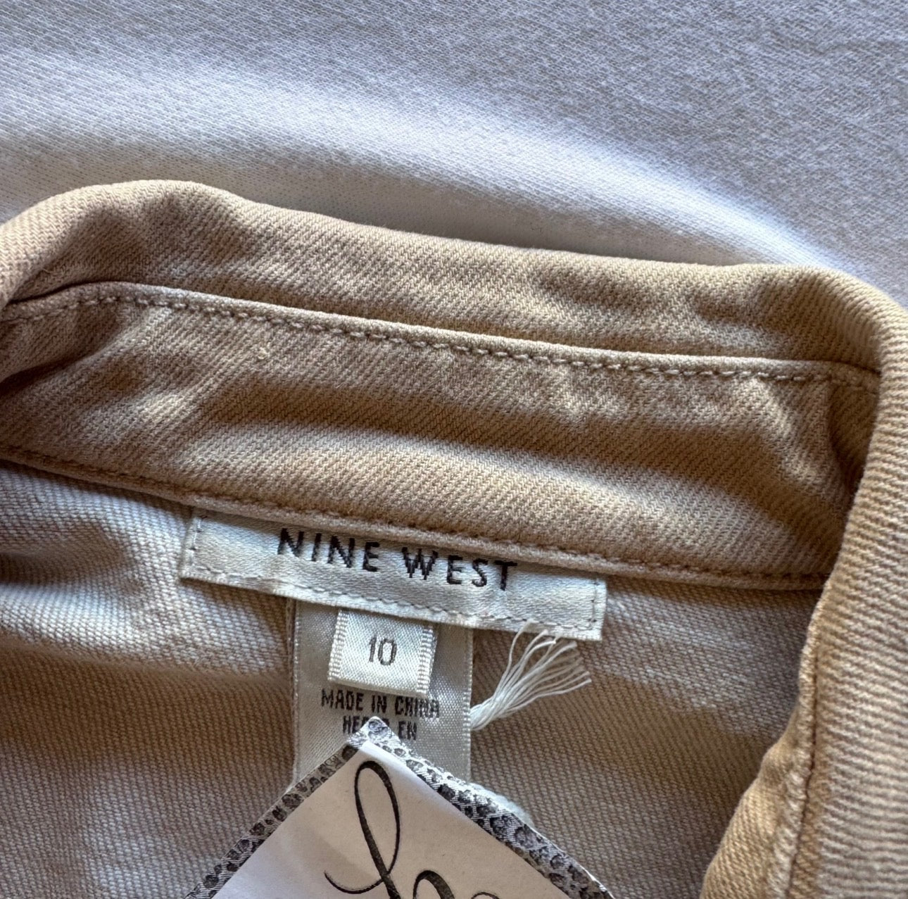 Tan Blazer Jacket