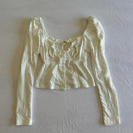 White Milkmaid Top