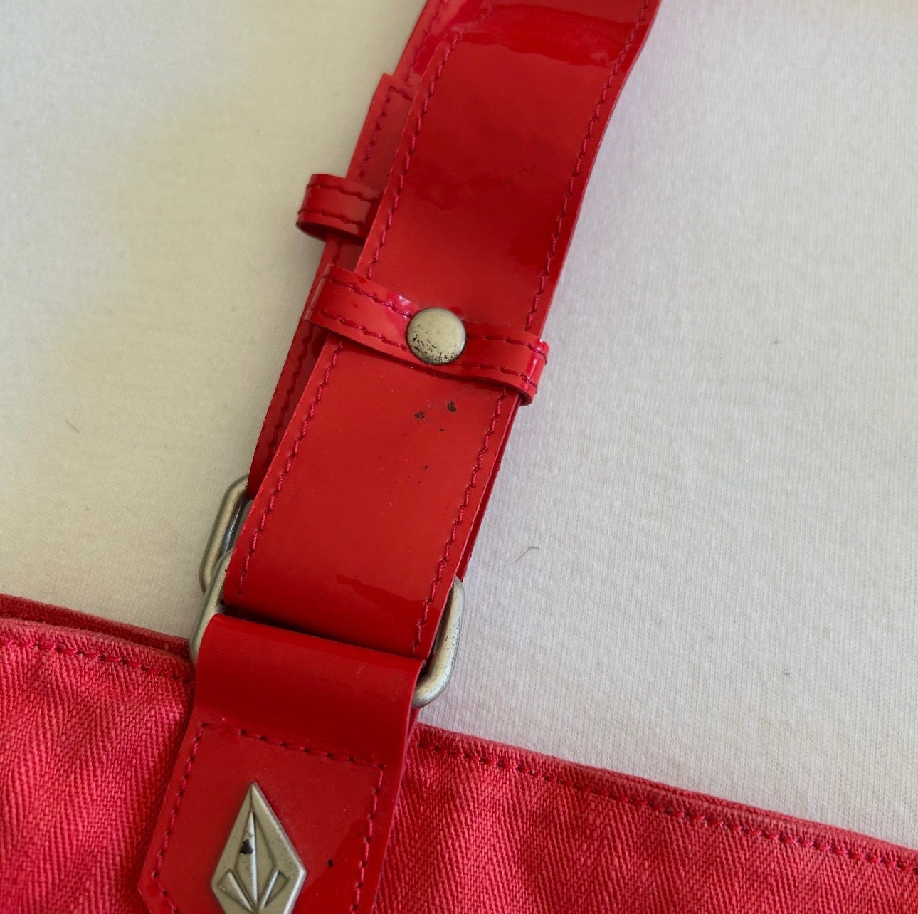 Volcom Red Utility Purse