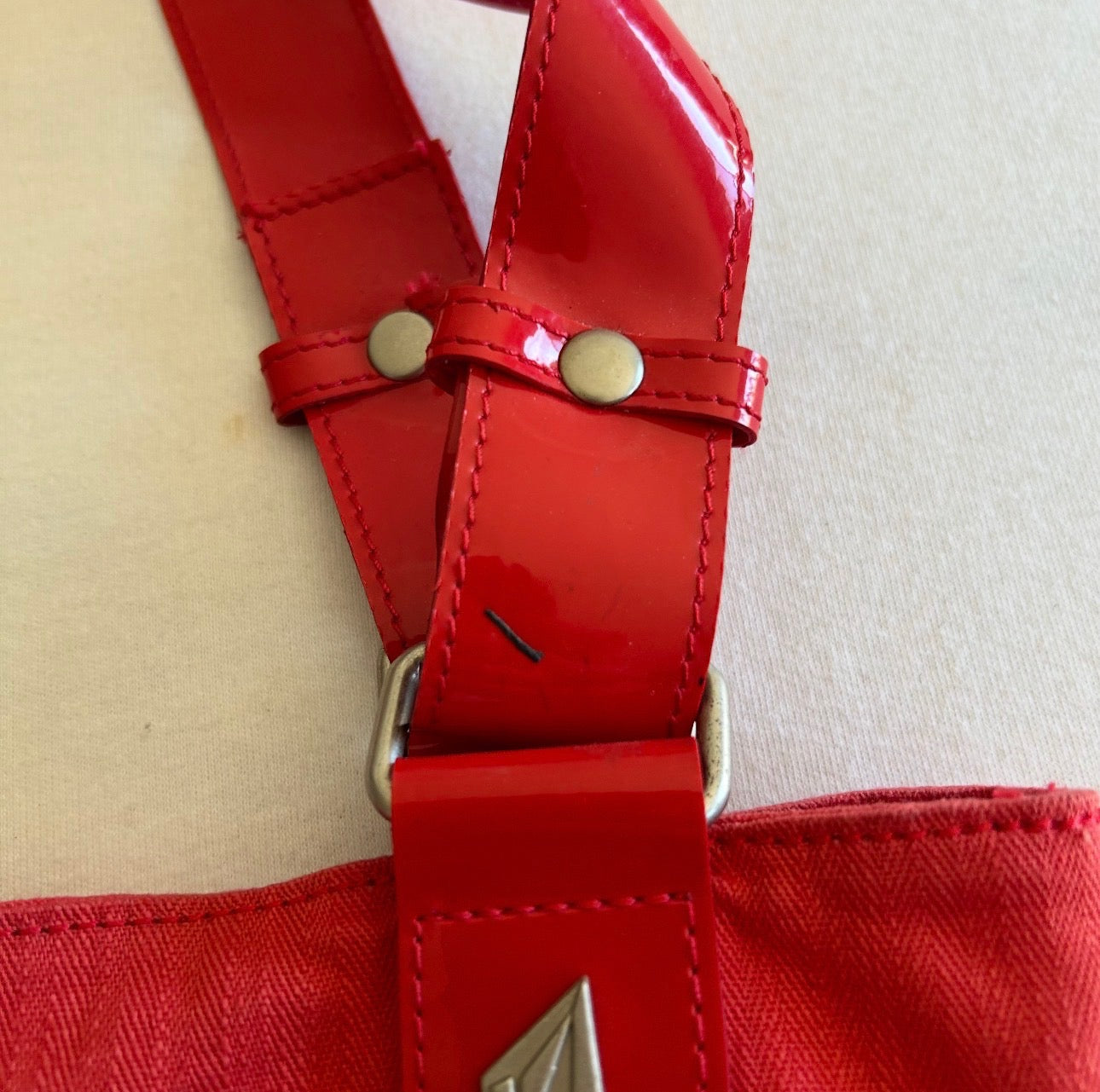 Volcom Red Utility Purse