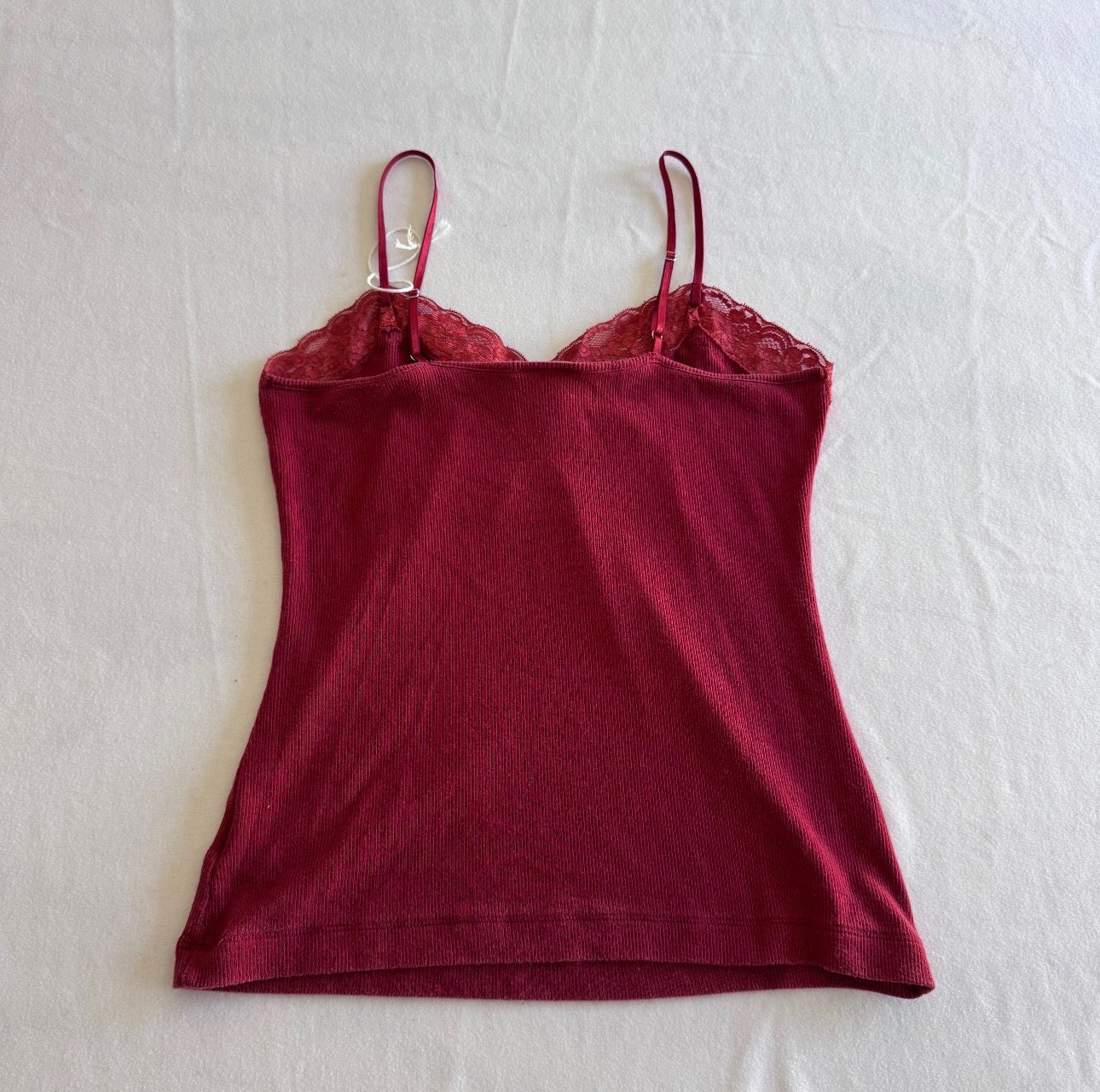 Red Lace Tank