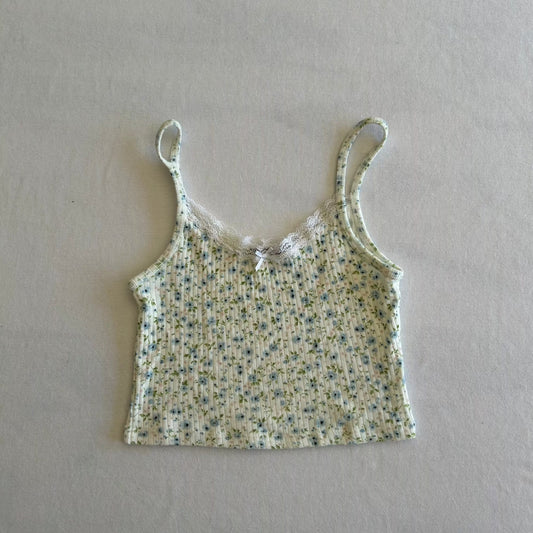 Brandy Melville Floral Tank Top