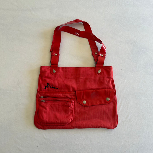 Volcom Red Utility Purse