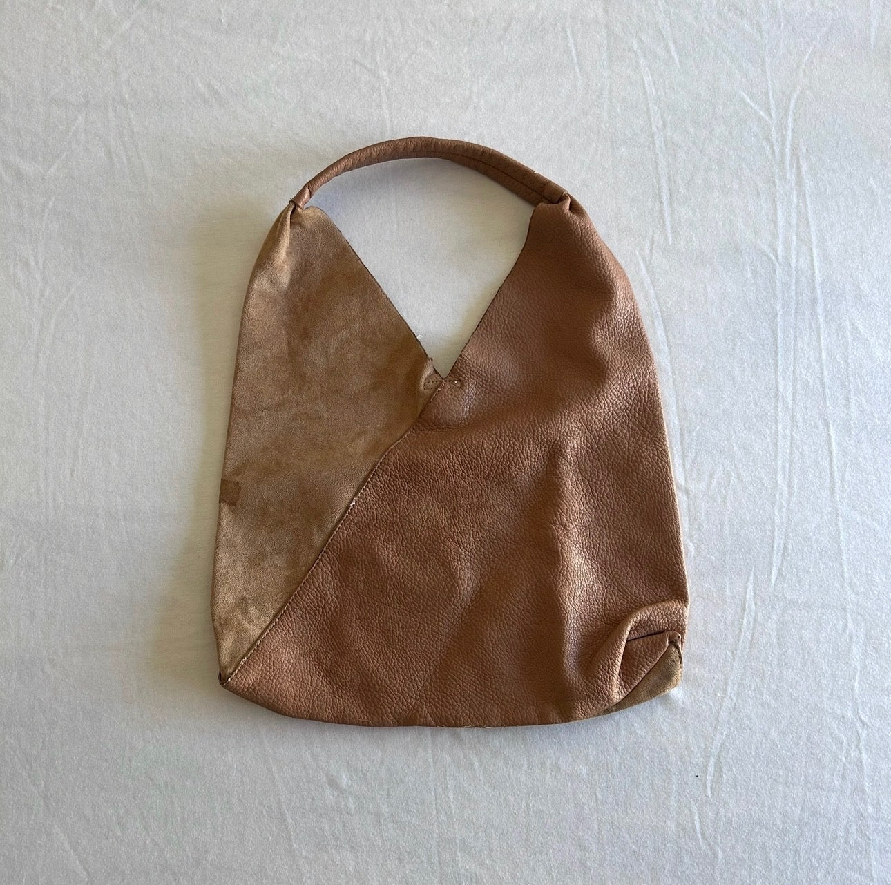 Suede Slouch Purse