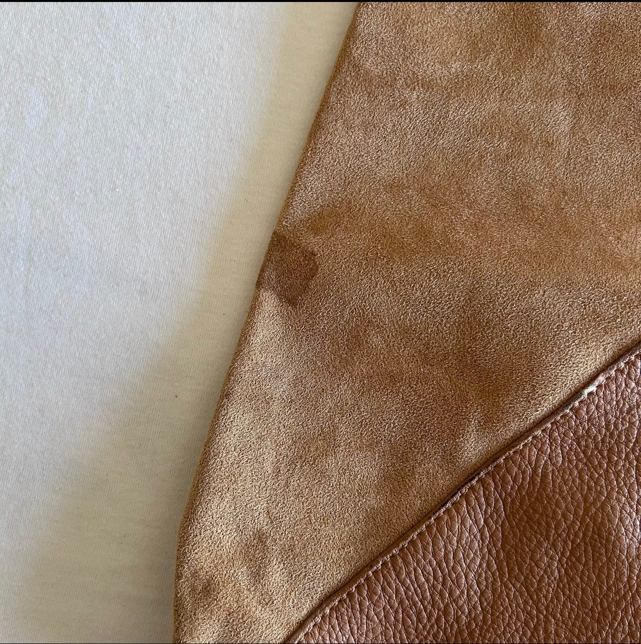 Suede Slouch Purse