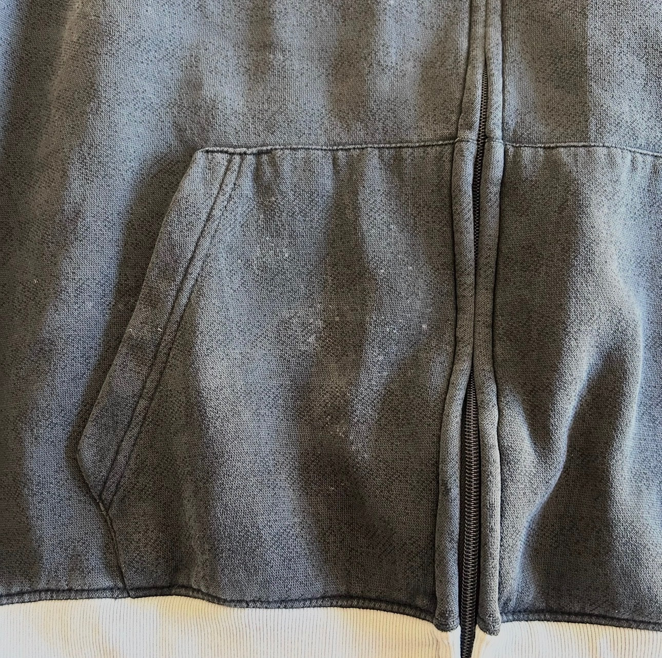 New York Varsity Zip Up Sweater