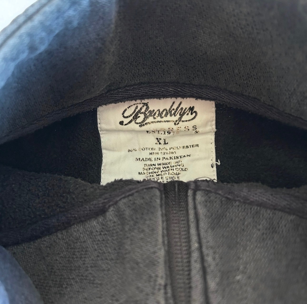 New York Varsity Zip Up Sweater