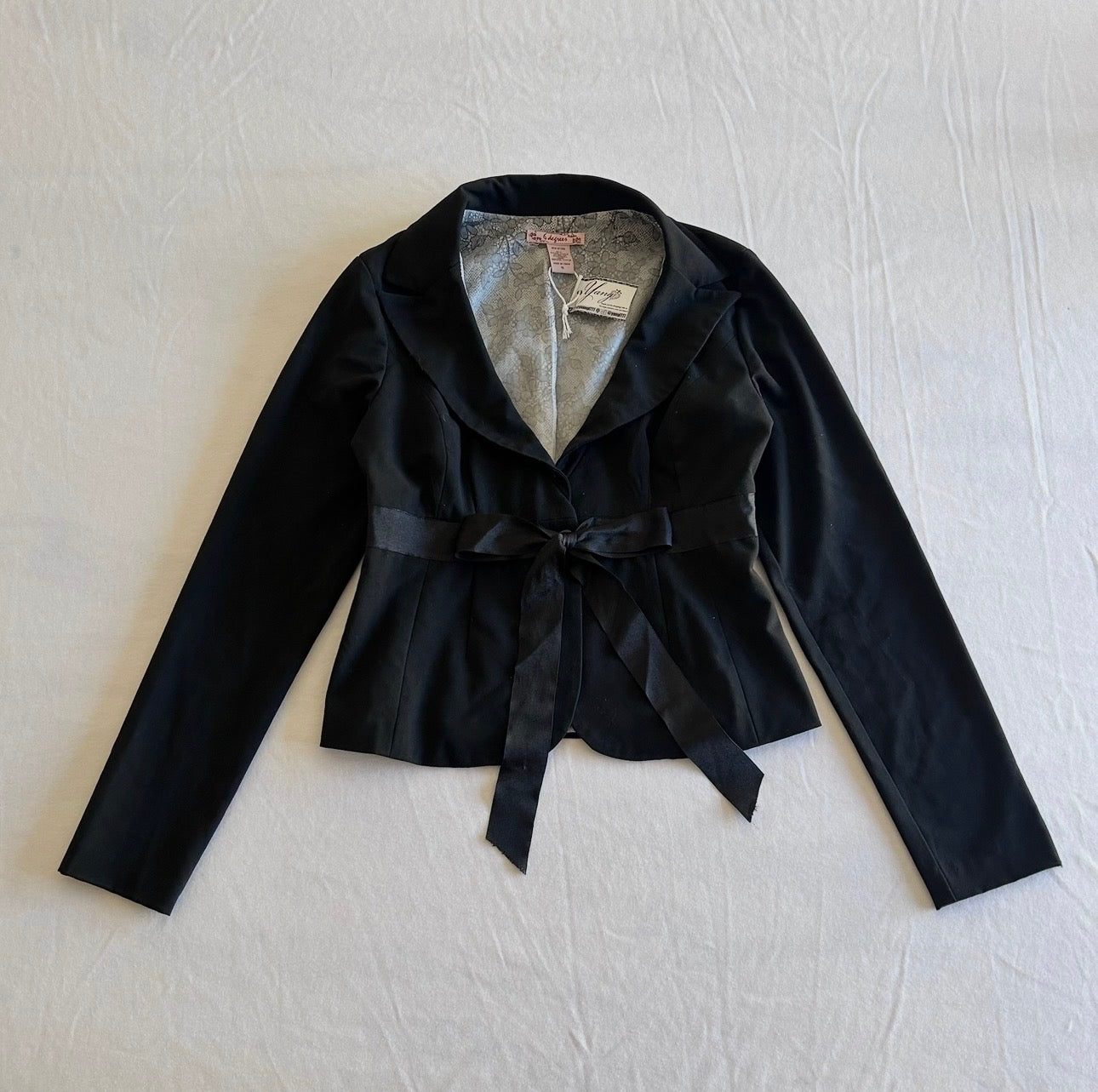 Black Bow Blazer