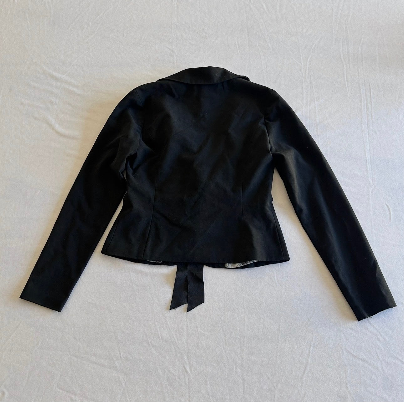 Black Bow Blazer