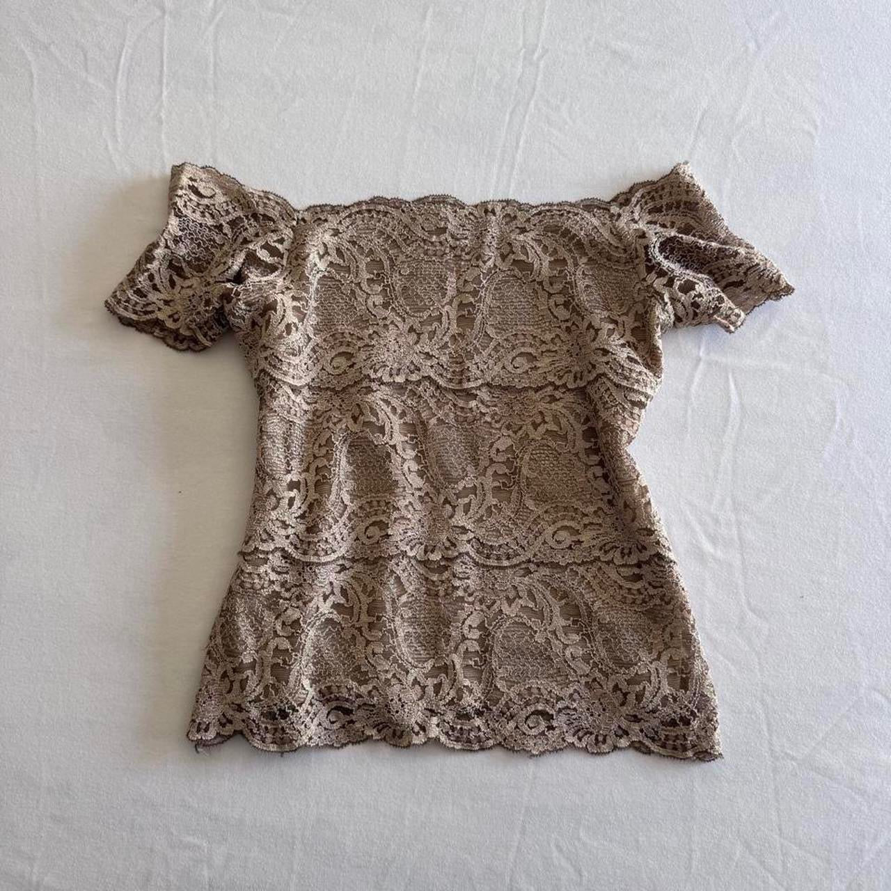 Off the Shoulder Lace Top