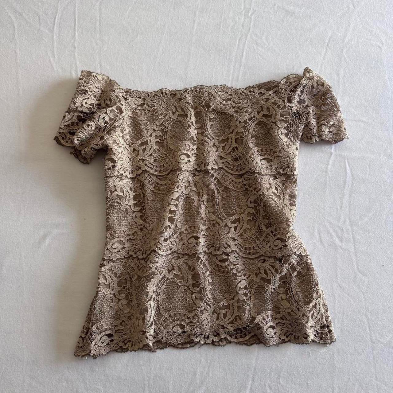 Off the Shoulder Lace Top