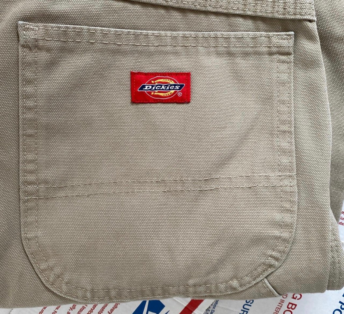 Dickies XXL Baggy Khaki Cargo Pants