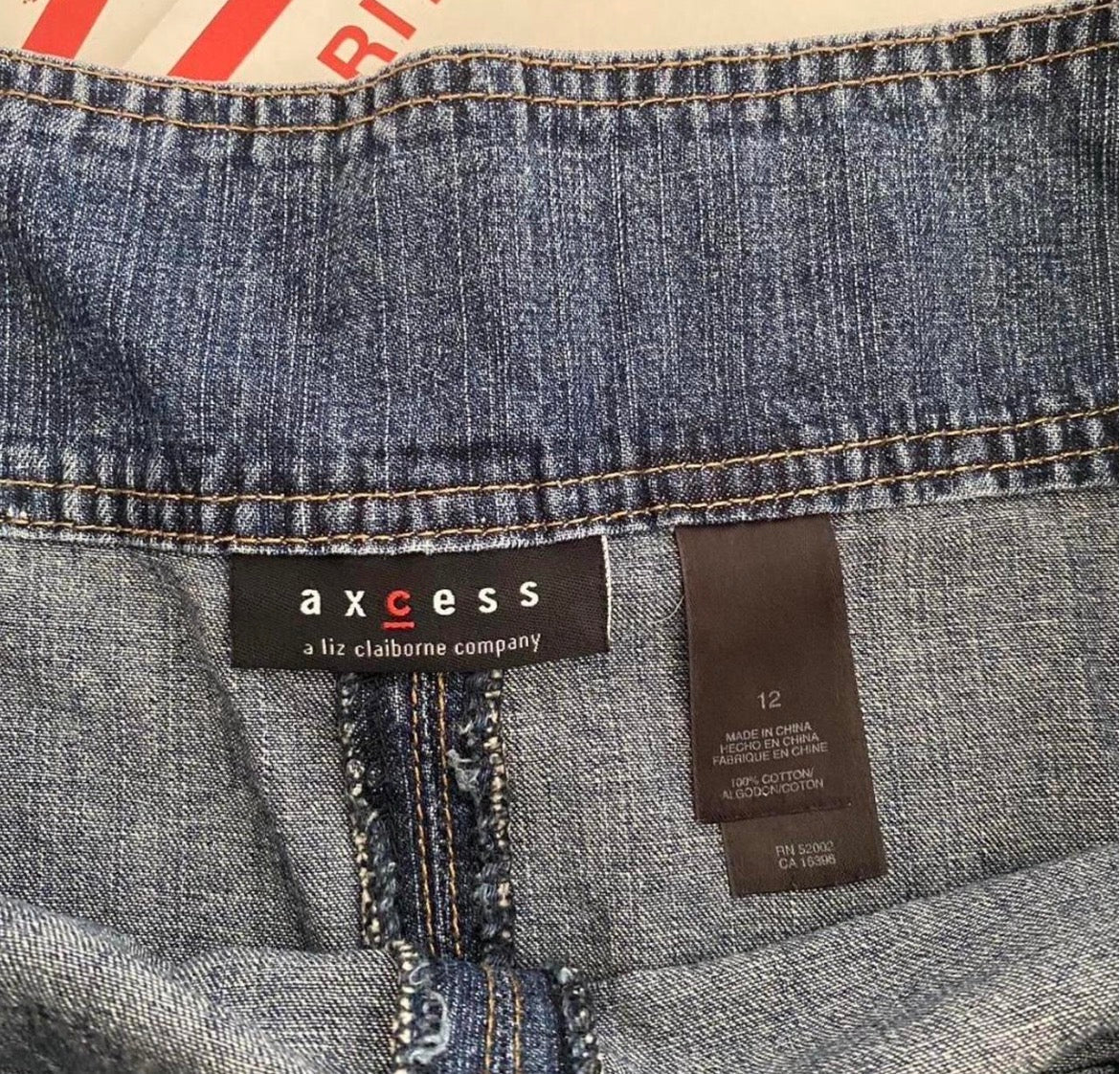Y2K Denim Midi Skirt