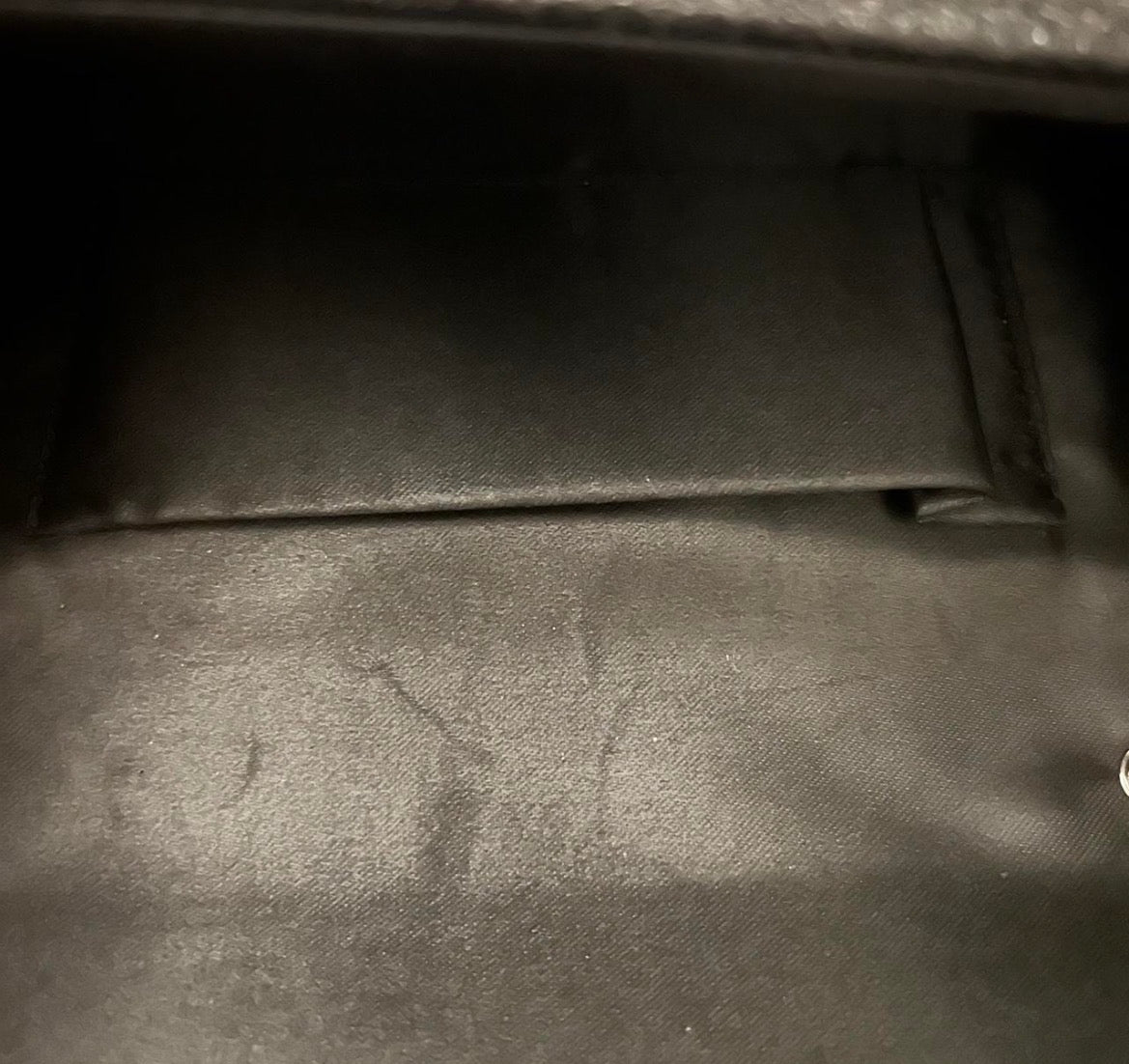 Black Going Out Clutch w/Removable Chain